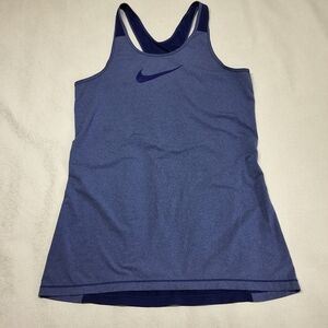 Nike Pro Women's Blue Raaccerback Ttank Top Size  XL